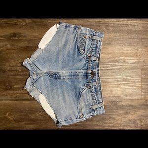 Levi repurposed shorts